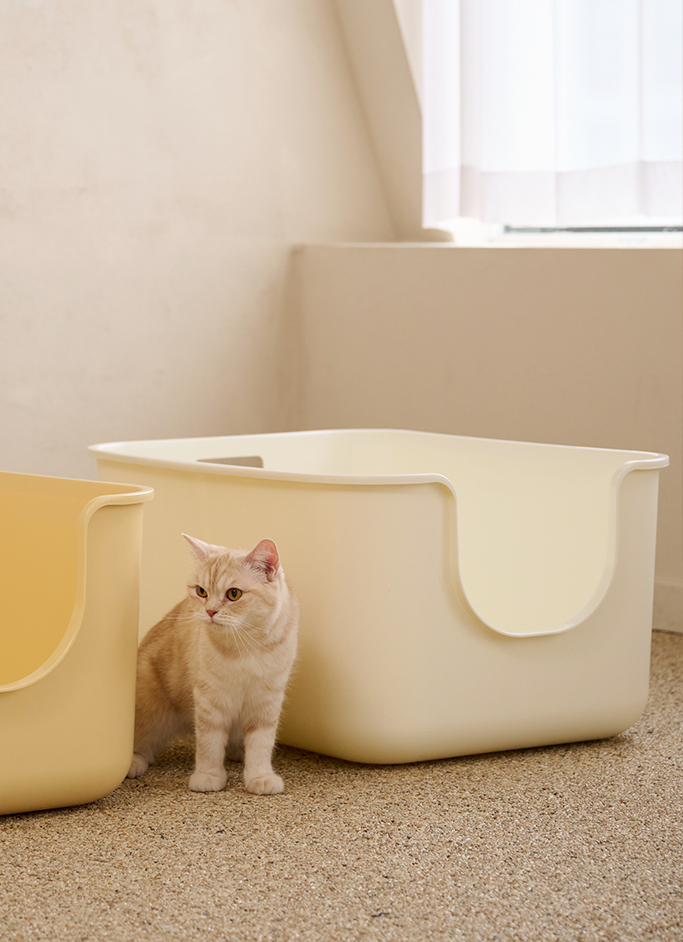 강집사 초대형플러스S 매일 씻은듯 안심되는 고양이화장실